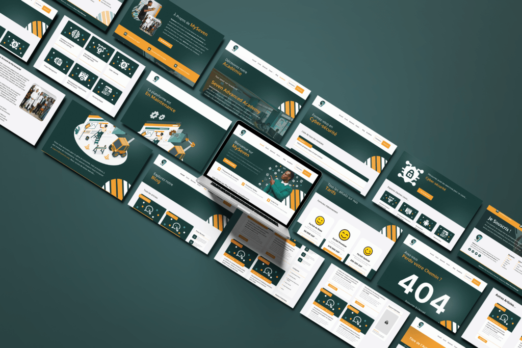 Application Web éducative (MySeven) pour Seven Academy lw 4