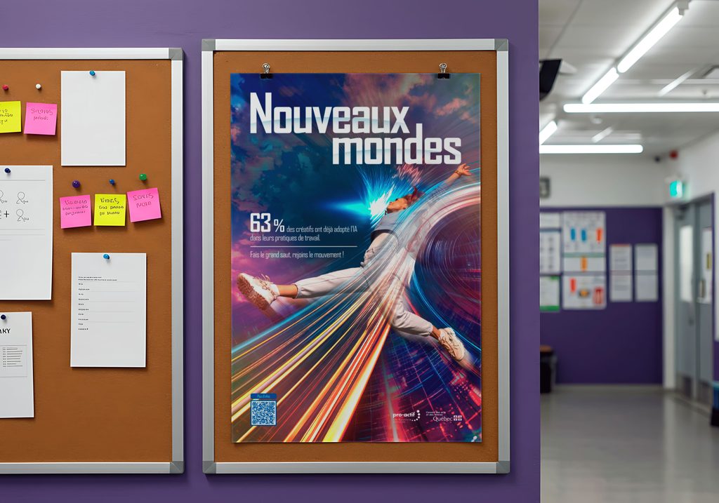 Affiche de sensibilisation - IA et créativité ff8a3787 ddc7 4e98 b40f 24c4280d68cd