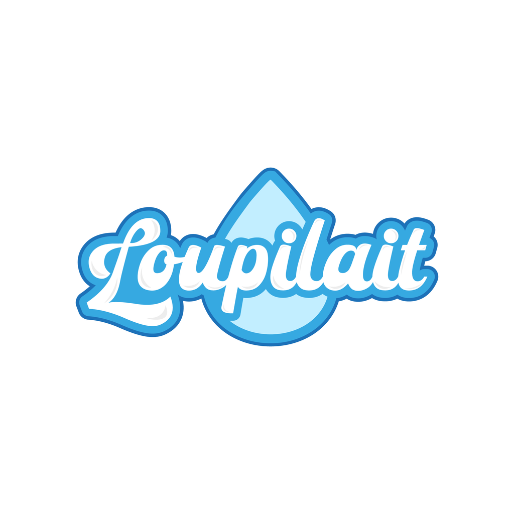 Identité visuelle et Design d'emballage pour Loupilait logo loupilait 01